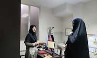 بازدید رییس مرکز بهداشت غرب کرج از مرکز خدمات جامع سلامت فجر انقلاب 