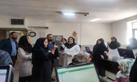 بازدید  از مراکز خدمات جامع سلامت مرکز بهداشت غرب کرج