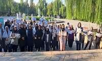 برگزاری برنامه ورزش صبحگاهی داوطلبان سلامت متخصص ورزشکار و تقدیر از داوطلبان سلامت فعال و متخصص در پارک ابن سینا 