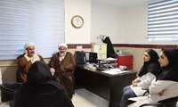 بازدید امام جمعه ماهدشت از مراکز جامع سلامت آموزگار و گروسی ماهدشت 