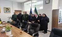 دیدار با فرمانده  سپاه ناحیه امام سجاد ع 
