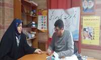 برگزاری میز خدمت در فرهنگسرای شاهد 