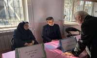 حضور رییس مرکز بهداشت غرب در میز خدمت  قرارگاه اجتماعی  