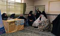 برگزاری میز خدمت، در مصلی نماز جمعه کمالشهر 
