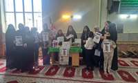 برگزاری جلسه آموزشی با موضوع خودمراقبتی در بحران های نظامی در پایگاه بسیج ام البنین س 
