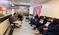 برگزاری پویش ملی اطلاع رسانی ایمن سازی   واکسن امروز ایمنی فردا  بیمارستان البرز