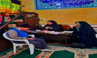 ارائه خدمات بهداشتی  در  اردوی جهادی سلامت 